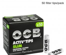 Filtry OCB Active tips 7mm, 50ks v balení | box 10ks
