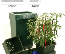 Autopot Easy2grow Kit s 2 květináči, včetně 47L plastové nádrže