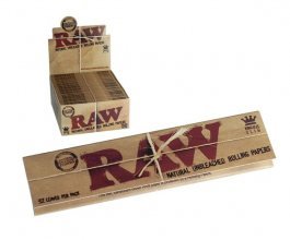 Papírky RAW CLASSIC King Size SLIM 32ks v balení, box 50ks