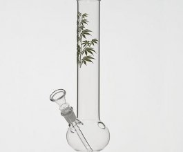 Skleněný bong Green Plant Bubble 30cm, průměr 40mm