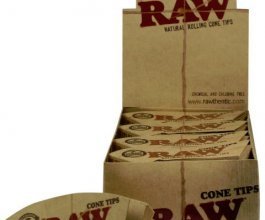 Kónické filtry RAW Cone, 32ks v balení | box 24ks