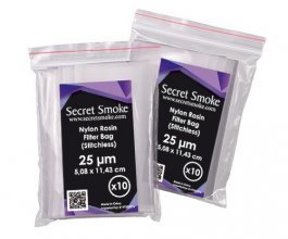 Secret Smoke šáčky na Rosin extrakt 25um 5,08x11,43cm - balení 10ks