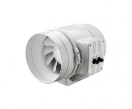 Ventilátor s termostatem  Vents/Dalap 150 U-T, 467/552m3/h