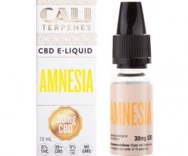 E-liquid Amnesia CBD 30mg 10ml 0% Nicotine