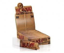 Papírky RAW 1 1/4, 50ks v balení, box 24ks